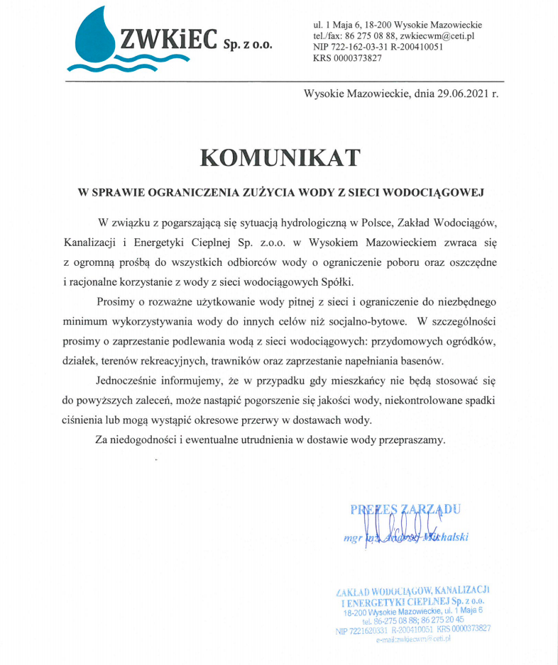 komunikat